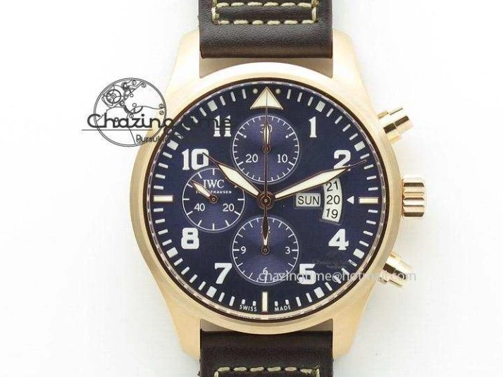 MIROTIME 0504 Affordable Mark XVII IW326501 FKF 1:1 Best Edition Black Dial on Black Leather Strap 7131
